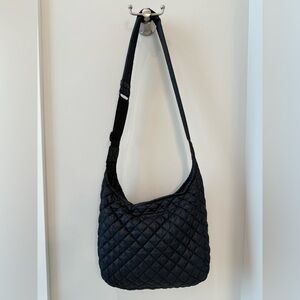 MZ Wallace Black Quilted Shoulder Bag